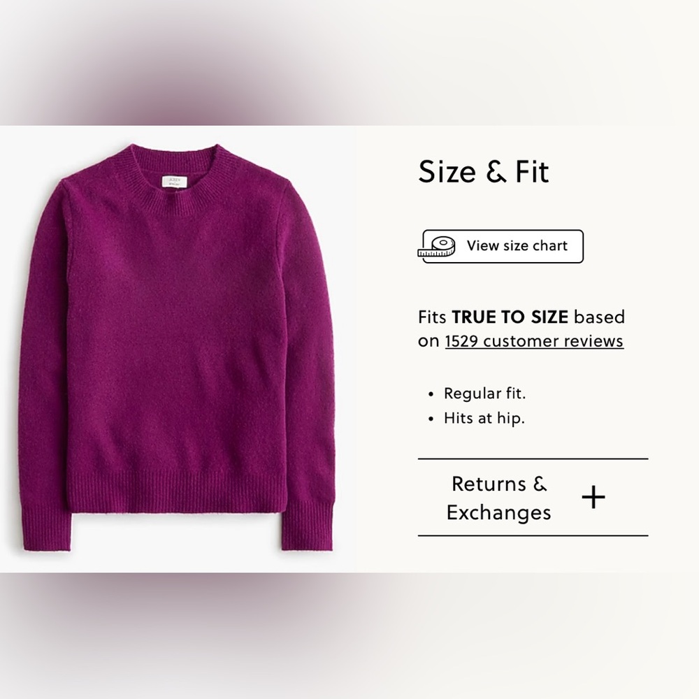 J. Crew Factory Crewneck Sweater in Extra Soft Yarn - Picture 13 of 14